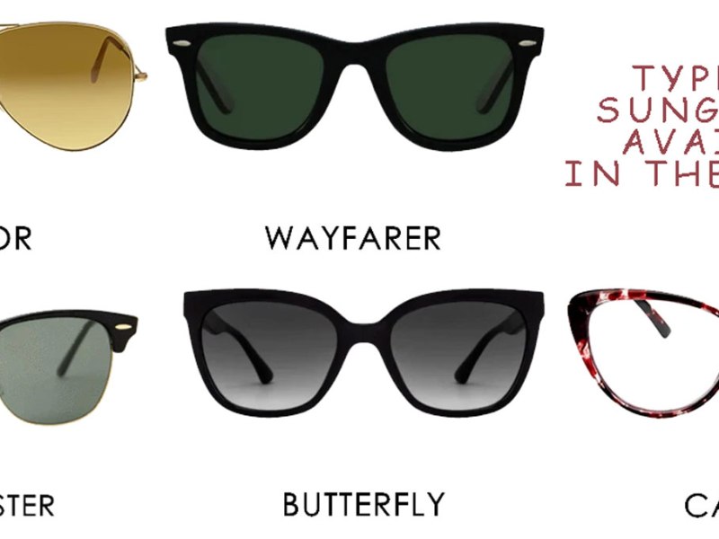 Knowing About the Types of Sunglasses Available in the&nbsp;Market